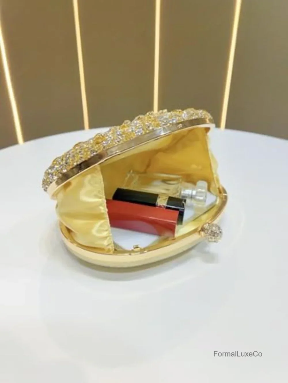 Sparkling Evening Clutch with Adjustable Strap